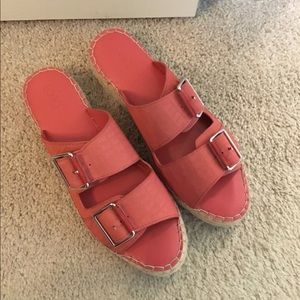 LOGO slip on sandals